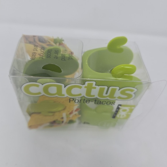 Joie Taco Holder Green Cactus Brand New - Picture 3 of 6